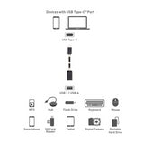 Cable Matters USB-C to USB 3.0 Adapter (6-Inch, Black)