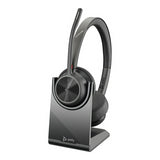 Poly Plantronics Voyager 4320 UC Wireless Headset and Charge Stand Teams