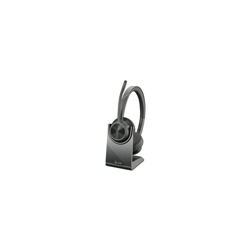 Poly Plantronics Voyager 4320 UC Wireless Headset and Charge Stand Teams
