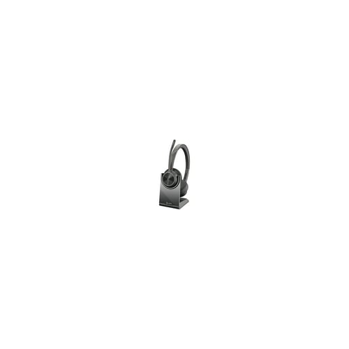 Poly Plantronics Voyager 4320 UC Wireless Headset and Charge Stand Teams