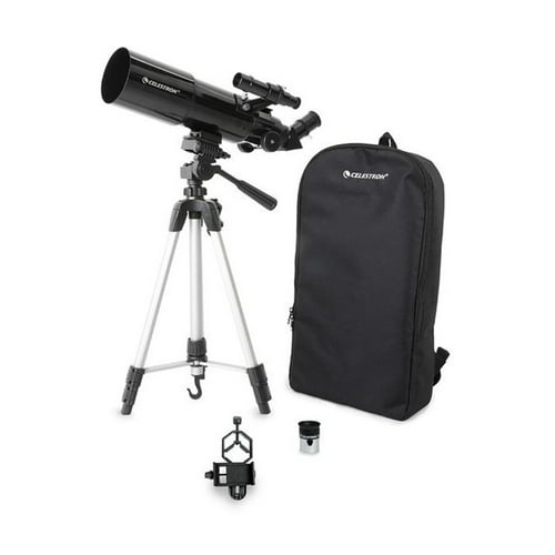 Celestron Travel Scope 80 with Backpack and Smartphone Adapter