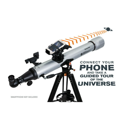 Celestron StarSense Explorer LT 80AZ Smartphone App-Enabled Refractor Telescope