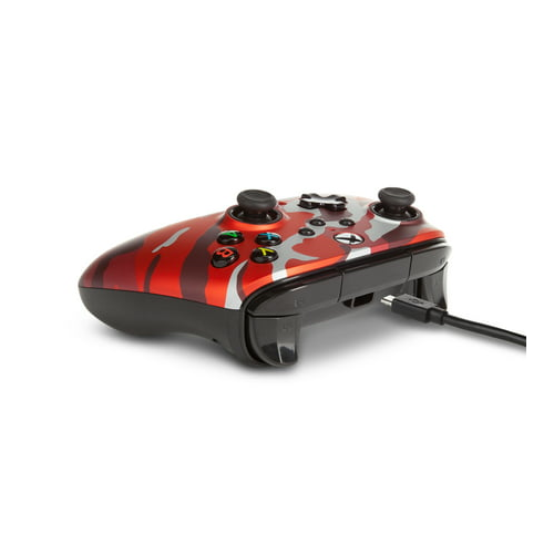 PowerA Enhanced Wired Controller for Xbox (Metallic Red Camo)