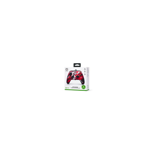 PowerA Enhanced Wired Controller for Xbox (Metallic Red Camo)