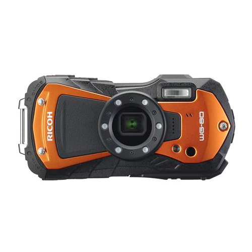 Ricoh WG-80 Digital Camera (Orange)
