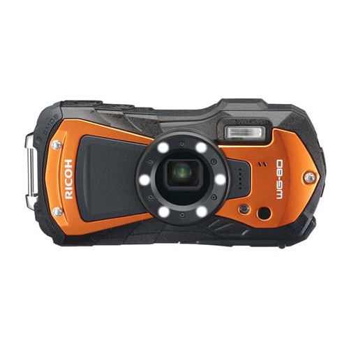 Ricoh WG-80 Digital Camera (Orange)