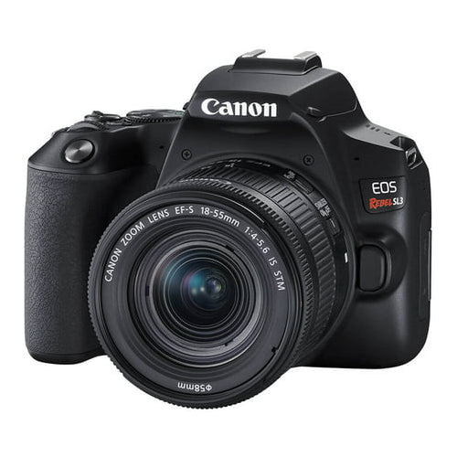 Canon EOS Rebel SL3 DSLR Camera with EF-S 18-55mm f/4-5.6 IS STM Lens (Black)