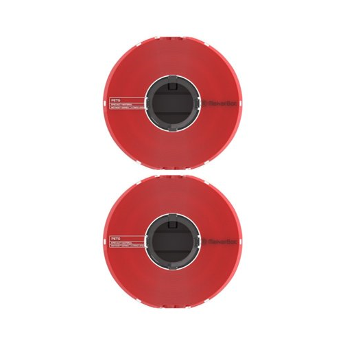 MakerBot PETG Specialty Filament Spool for Method 3D Printer (Red, 1.65lb, 2-Pk)