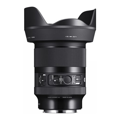 Sigma 20mm F1.4 Art DG DN Lens for Sony E Mount