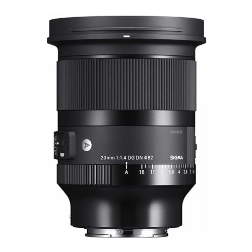 Sigma 20mm F1.4 Art DG DN Lens for Sony E Mount