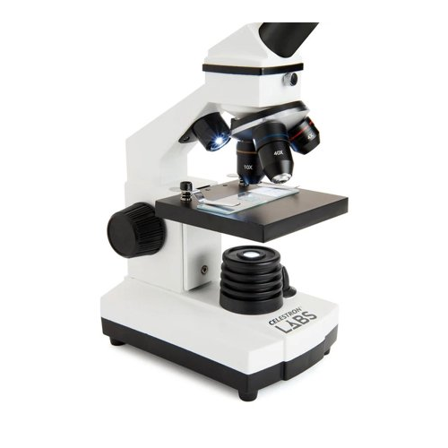 Celestron Labs CM400 Compound Microscope with Rotatable Monocular Head
