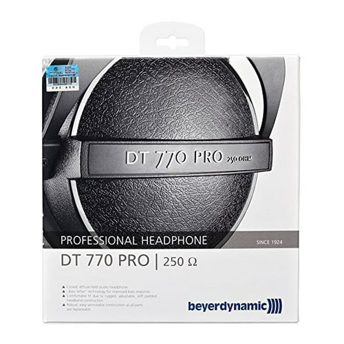 Beyerdynamic DT 770 PRO Headphones (250 Ohm)