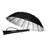 Westcott Silver Bounce Parabolic Standard Umbrella (7')