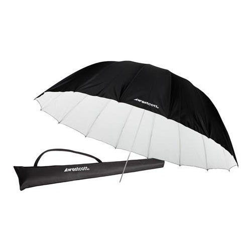 Westcott White/Black Bounce Parabolic Standard Umbrella (7')