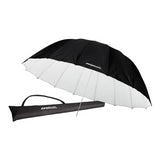 Westcott White/Black Bounce Parabolic Standard Umbrella (7')
