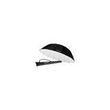 Westcott White/Black Bounce Parabolic Standard Umbrella (7')