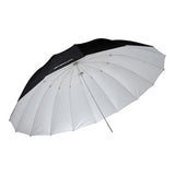 Westcott White/Black Bounce Parabolic Standard Umbrella (7')