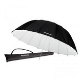 Westcott White/Black Bounce Parabolic Standard Umbrella (7')