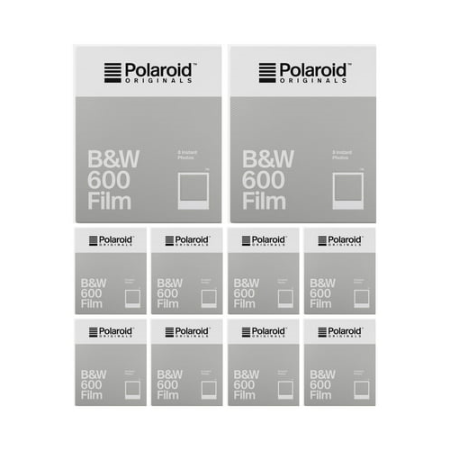 Polaroid Originals Classic B&W Instant Film for 600 Cameras (80 Exposures)