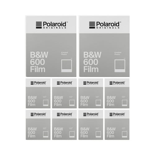 Polaroid Originals Classic B&W Instant Film for 600 Cameras (80 Exposures)