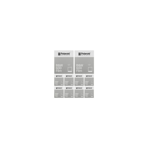 Polaroid Originals Classic B&W Instant Film for 600 Cameras (80 Exposures)