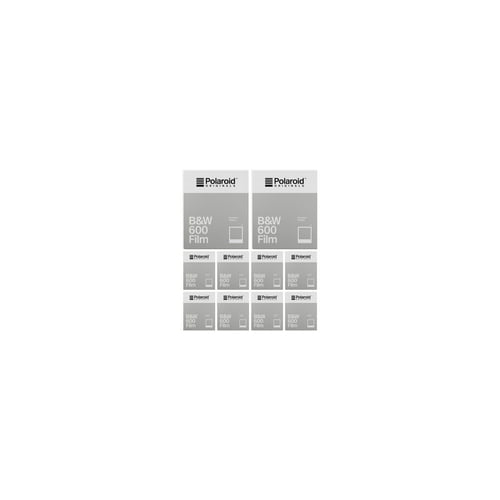 Polaroid Originals Classic B&W Instant Film for 600 Cameras (80 Exposures)