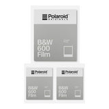 Polaroid Originals B&W 600 Instant Camera Film (8 Exposures/Pack of 3)