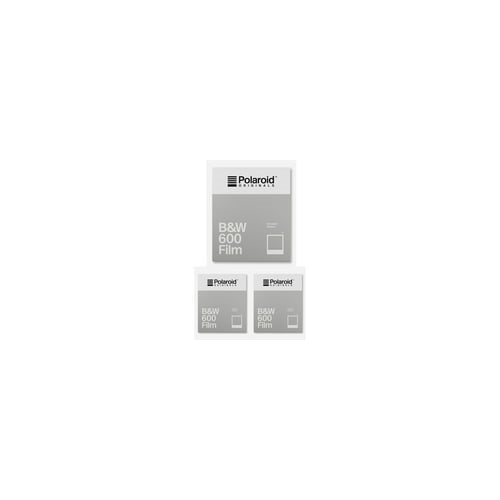 Polaroid Originals B&W 600 Instant Camera Film (8 Exposures/Pack of 3)