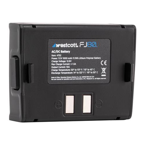 Westcott Lithium Polymer Battery for FJ80 Speedlight