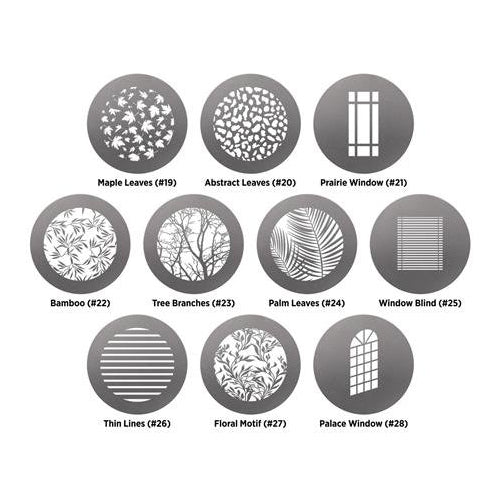 Westcott Optical Spot by Lindsay Adler Gobo Pack 2: Environmental (10-pack)