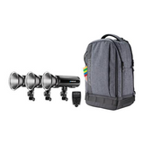 Westcott FJ200 Strobe 3-Light Backpack Kit with FJ-X3 M Universal Wireless Trigger