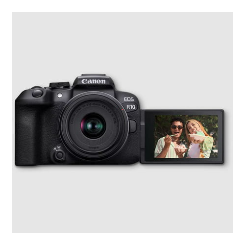 Canon EOS R10 Mirrorless Camera with 18-45mm Lens Content Creator Kit