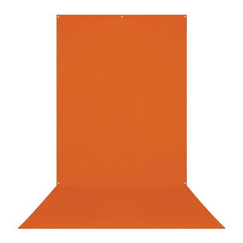 Westcott X-Drop Wrinkle-Resistant Backdrop, Perfect for Studios (Orange, 5 x 12 Feet)