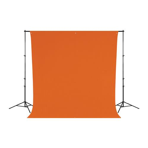Westcott X-Drop Wrinkle-Resistant Backdrop, Perfect for Studios (Orange, 5 x 12 Feet)
