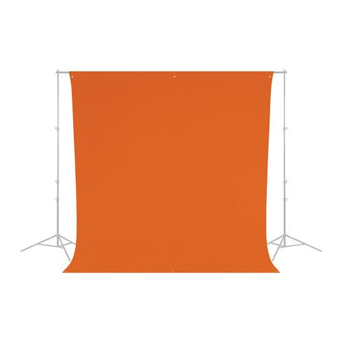 Westcott X-Drop Wrinkle-Resistant Backdrop, Perfect for Studios (Orange, 5 x 12 Feet)