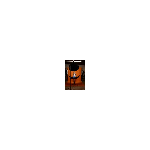 Westcott X-Drop Wrinkle-Resistant Backdrop, Perfect for Studios (Orange, 5 x 12 Feet)