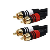 Monoprice USB Type-A to USB Type-B 2.0 28/24AWG Gold Plated Cable (Black, 3-Feet)