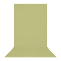 Westcott X-Drop Wrinkle-Resistant Backdrop, For Video Conferencing (Light Moss Green, 5 x 12 Feet)