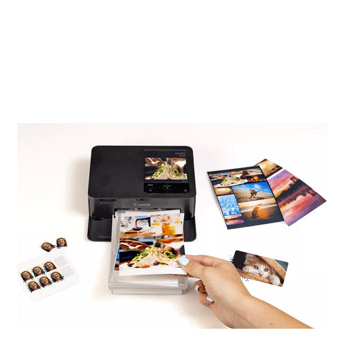 Canon Selphy CP1500 Wireless Compact Photo Printer (Black)