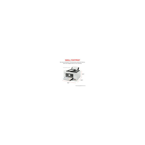 Canon Maxify GX4020 Wireless Compact All-In-One Color Printer with 4-Color Pigment Ink System