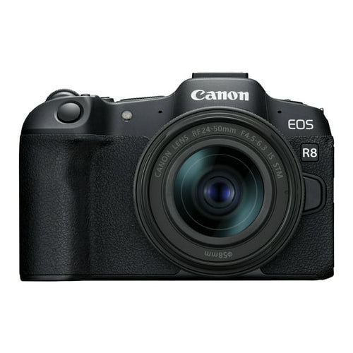 Canon EOS R8 Mirrorless Camera with RF 24-50mm f/4.5-6.3 IS STM Lens