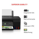 Canon PIXMA G3270 MegaTank All-in-One Wireless Color Printer with Integrated Ink Tanks (Black)