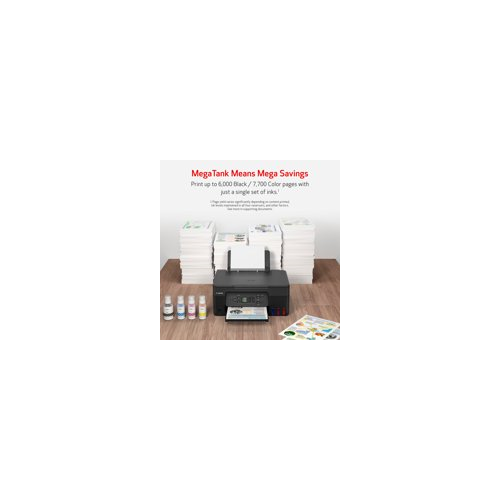 Canon PIXMA G3270 MegaTank All-in-One Wireless Color Printer with Integrated Ink Tanks (Black)