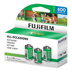 Fujifilm Fujicolor Superia X-TRA 400 Color Negative Film (3-Pack)