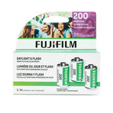 Fujifilm Fujicolor 200 Color Negative Film (35mm Roll Film, 36 Exposures, 3-Pack)