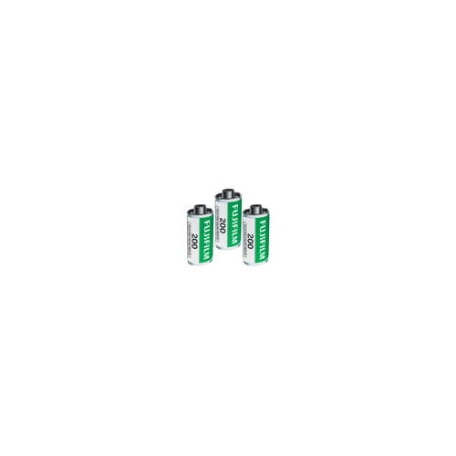 Fujifilm Fujicolor 200 Color Negative Film (35mm Roll Film, 36 Exposures, 3-Pack)