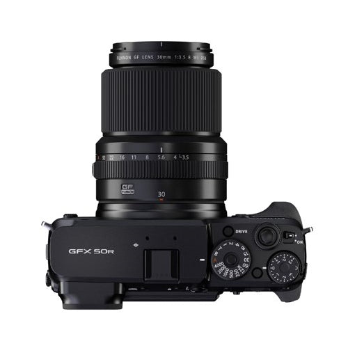 Fujifilm GF 30mm f/3.5 R WR Lens (Black)