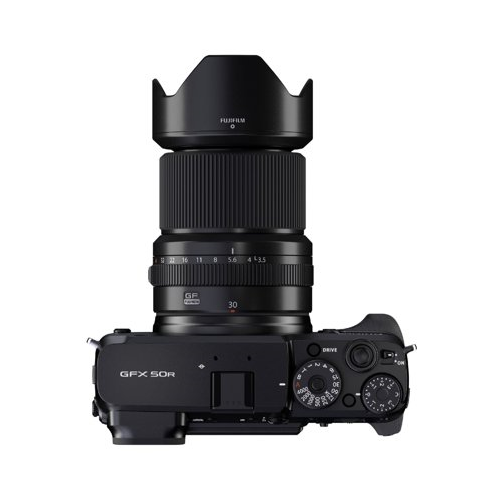 Fujifilm GF 30mm f/3.5 R WR Lens (Black)
