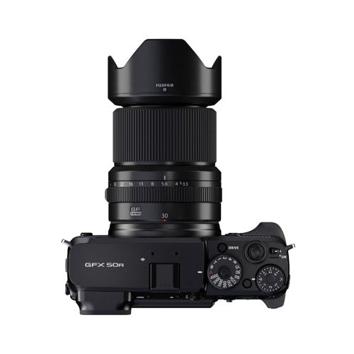 Fujifilm GF 30mm f/3.5 R WR Lens (Black)