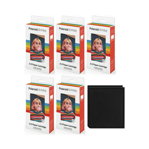 Polaroid Originals Hi-Print 2x3-Inch Paper Cartridge Party Pack of 5 (100 Sheets)